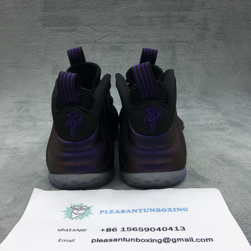 Authentic Nike Foamposite One Eggplant